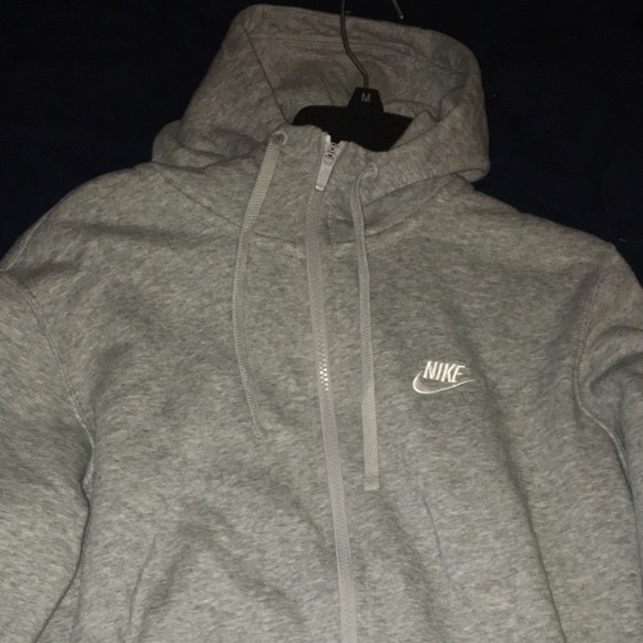 Nike Other - Heather Gray Nike Zip up Hoodie